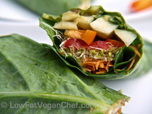 Raw Collard Wrap