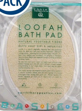 Earth Therapeutics Loofah Bath Pad