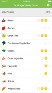 Dr. Greger’s Daily Dozen in Photos